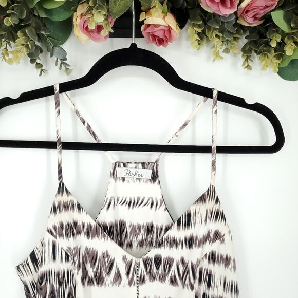 Parker Cosmos Ladder Stitch Racerback Juliet Dress Size Small - Picture 3 of 12